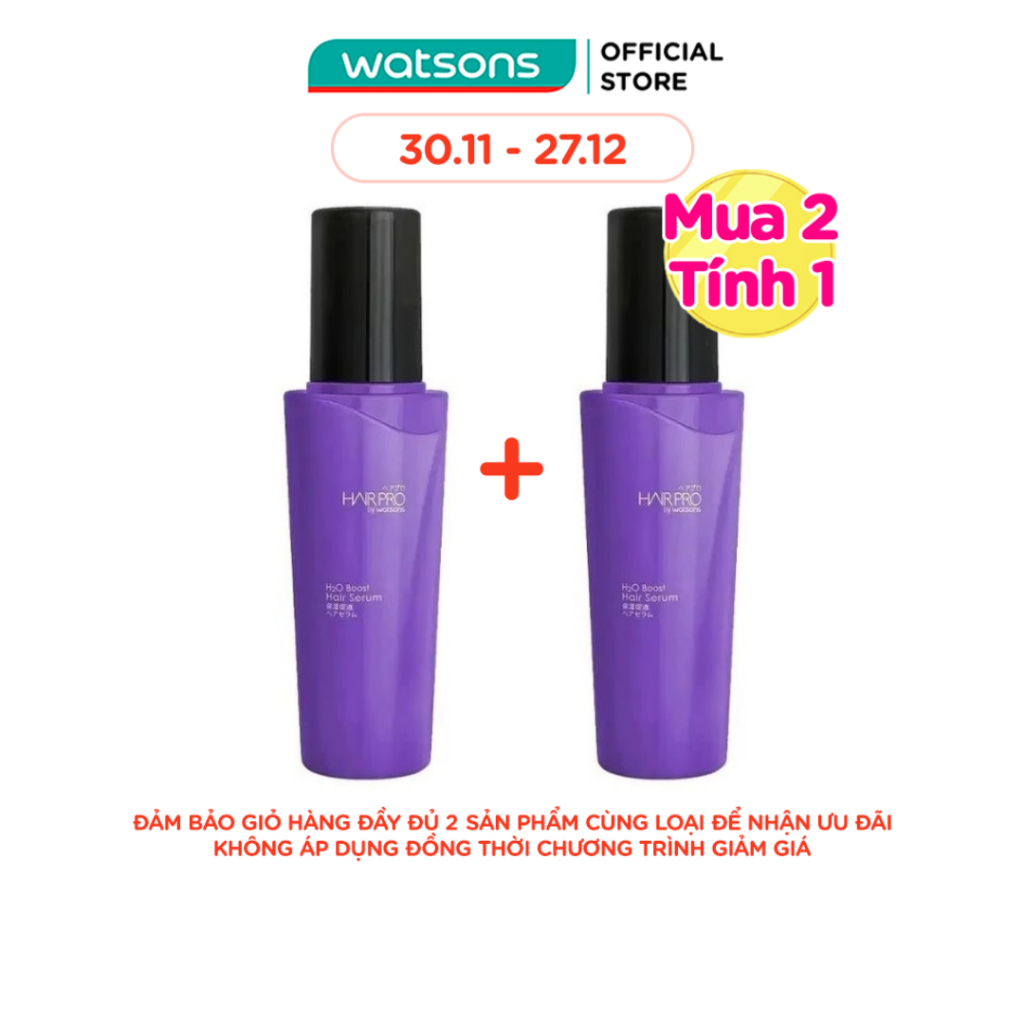 Serum Tóc Hair Pro By Watsons H2O Boost Hair Serum 100ml