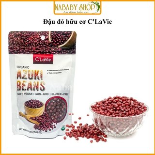 Đậu đỏ Azuki hữu cơ Sottolestelle,clavie