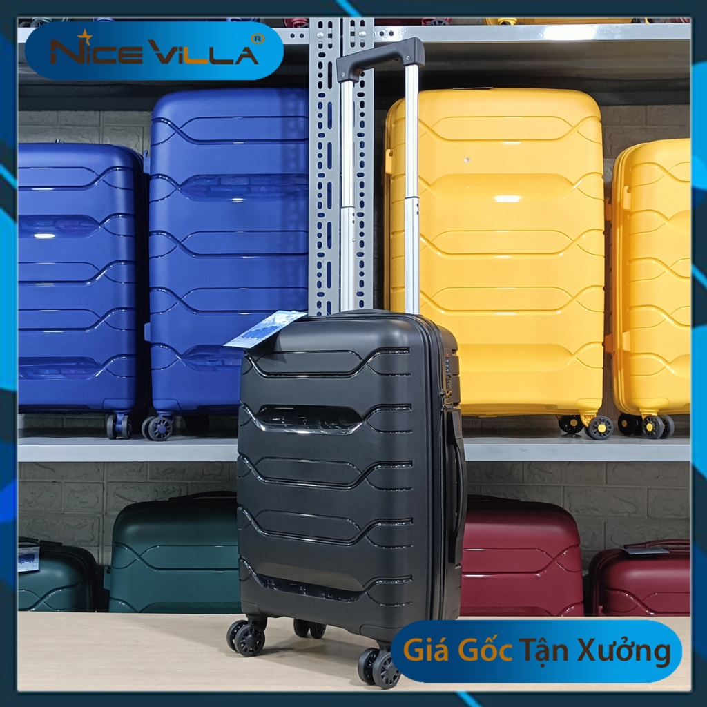 Vali Doanh Nhân - Vali Khung Nhôm - Vali Nhựa PP Size 20inch