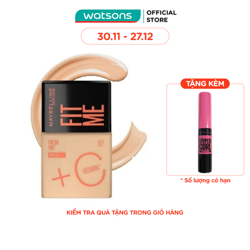 Kem Nền Maybelline Fit Me Fresh Tint 30ml