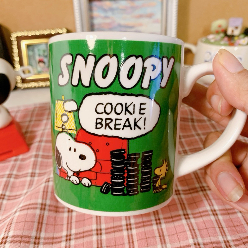 Ly chó snoopy chính hãng Peanuts gốm sứ hoạt hình dễ thương