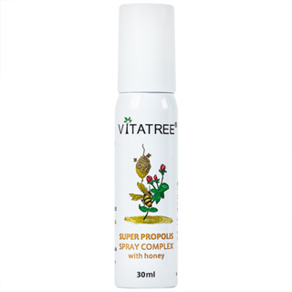 Xịt họng keo ong Vitatree Úc giảm đau rát cổ họng do viêm họng 30ml