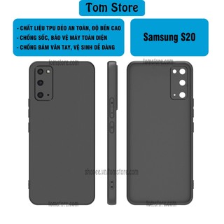 Ốp lưng samsung s20 / s20fe / s20 plus / s20+ / s20 ultra chất liệu tpu dẻo,chống sốc và bảo vệ camera máy.
