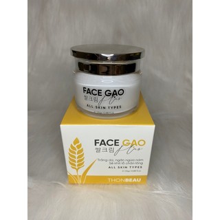 Kem face gạo plus 25g hủ lớn