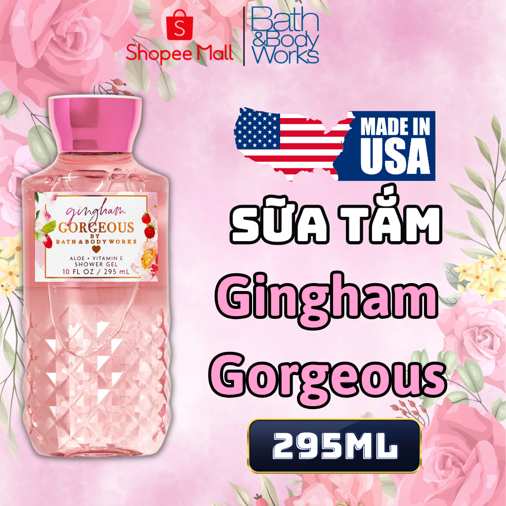 Sữa Tắm Bath And Body Works Hương Nước Hoa Thơm Lâu, Gel Tắm Dưỡng Ẩm Bath And Body Works 295ml S02