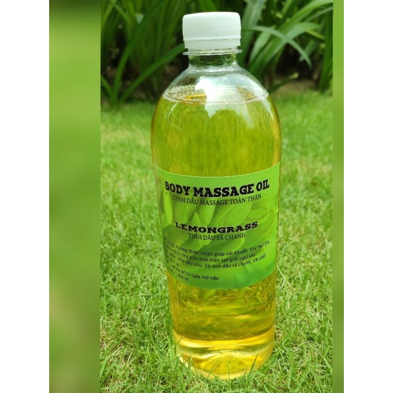 Tinh Dầu Sả Chanh MÁT XA Cho Body Hương Tự Nhiên Dịu Nhẹ, An Toàn Chuẩn Spa, Mọi Người Yêu Thích