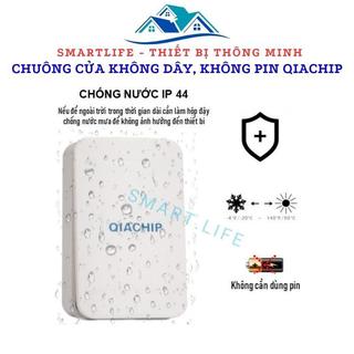Chuông Cửa Thông Minh QIACHIP Không Dây, Không Cần Pin, Lắp Đặt Ngoài Trời Chống Nước, Khoảng Cách Lên Đến 150m,Gắn cửa