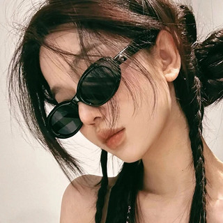 Kính mắt râm mát gm eve gọng tròn dáng thời trang unisex - k044