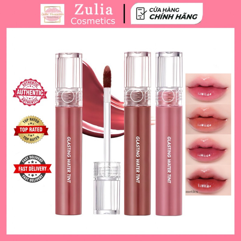 [Màu mới] SON TINT BÓNG ROMAND GLASTING WATER TINT