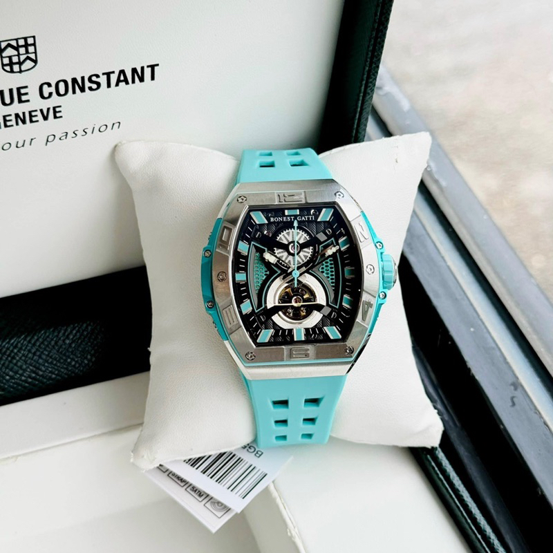 Đồng hồ nam chính hãng BONEST GATTI King Sport Men’s Watch BG5502 màu xanh  siz 44mm