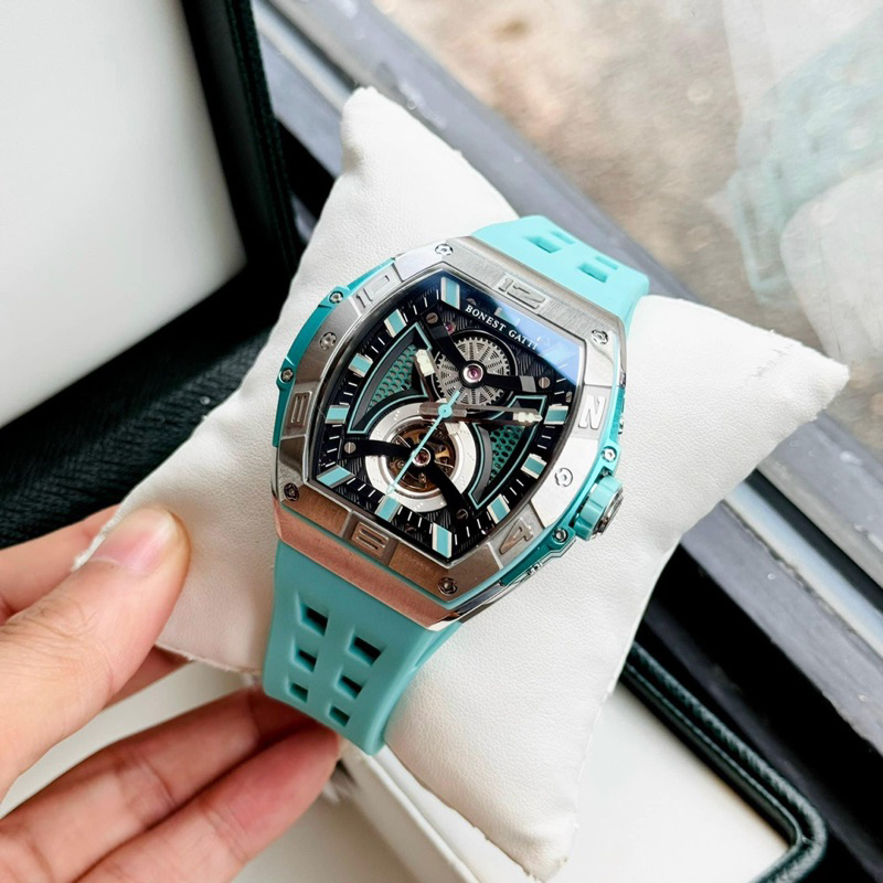 Đồng hồ nam chính hãng BONEST GATTI King Sport Men’s Watch BG5502 màu xanh  siz 44mm