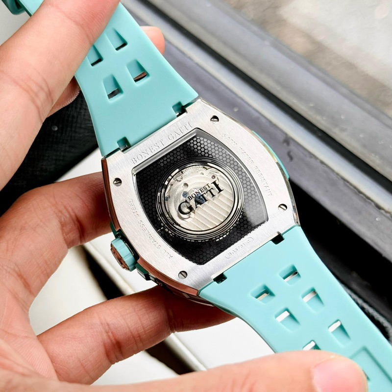 Đồng hồ nam chính hãng BONEST GATTI King Sport Men’s Watch BG5502 màu xanh  siz 44mm