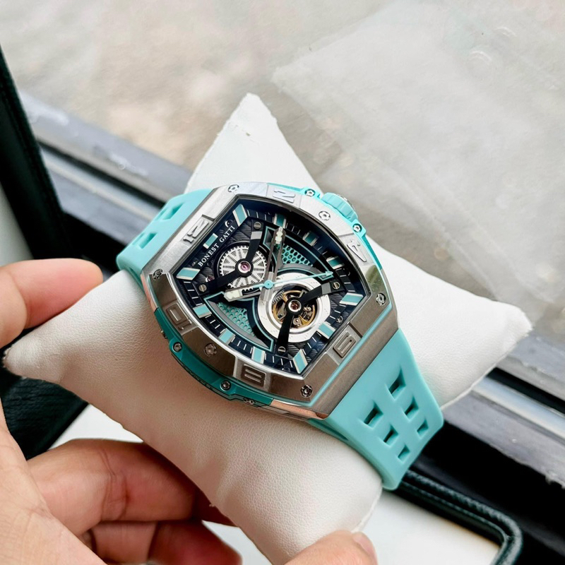 Đồng hồ nam chính hãng BONEST GATTI King Sport Men’s Watch BG5502 màu xanh  siz 44mm