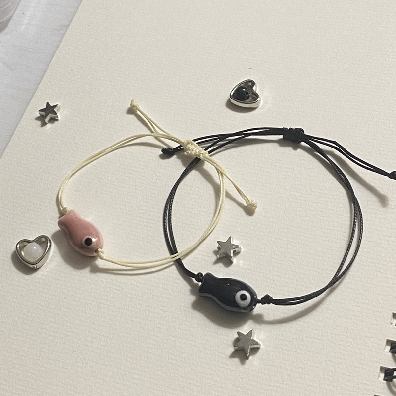 Vòng tay cá nhỏ Gee handmade