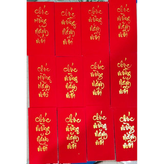 BAO LÌ XÌ THƯ PHÁP 2024 (viết theo yêu cầu)