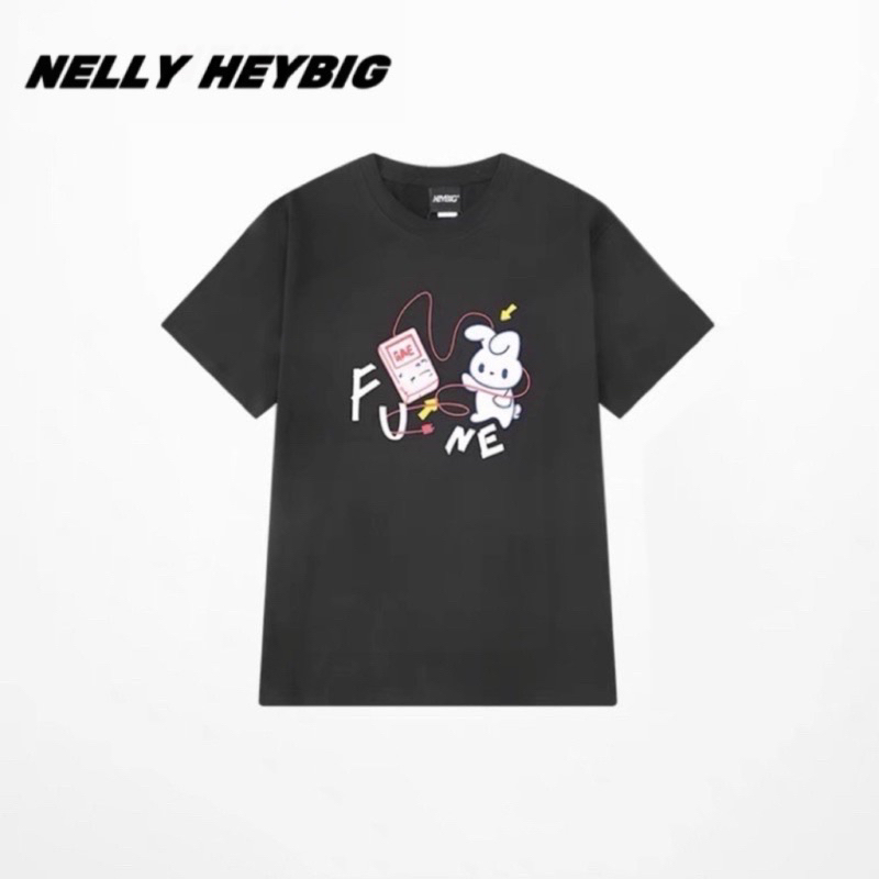 [SẴN] Áo thun tay lỡ 8051 Nelly Heybig form rộng áo phông unisex cho nam và nữ FUNE 12 50