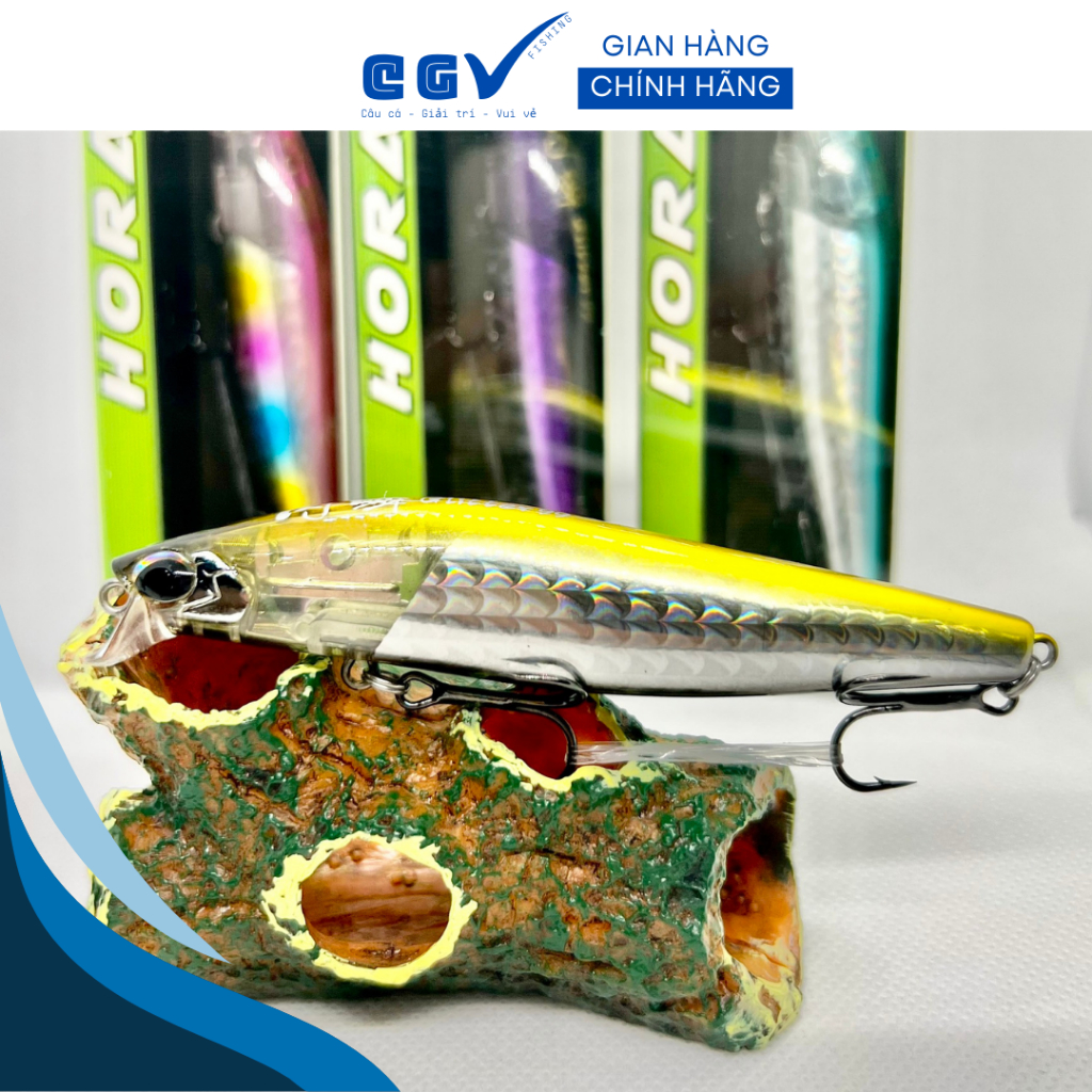 Mồi lure Minnow Horal (câu vược, măng )