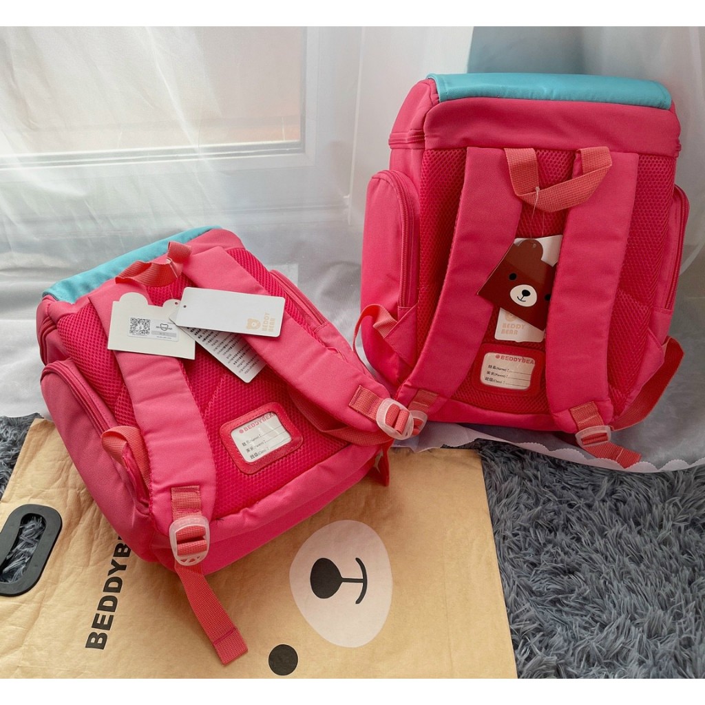 BALO chống gù cho bé BEDDYBEAR hàng xuất khẩu size 37 cm* 29cm*13cm