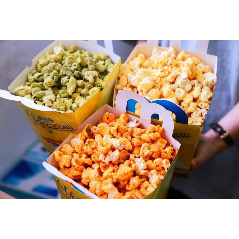 BẮP  RANG BƠ RANG SẴN MIX VỊ BƠ SỮA, PHÔ MAI, RONG BIỂN