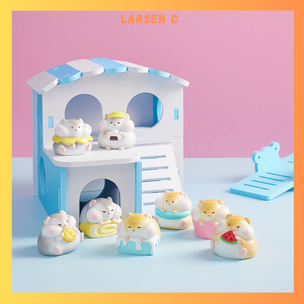 Mini blind box-blindpack hình chuột Hamters