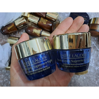 Kem Dưỡng Ẩm Ban Đêm Giúp Da Căng Bóng Và Chống Lão Hóa Sớm Estee Lauder Revitalizing Supreme + Night (Lọ 15ML)