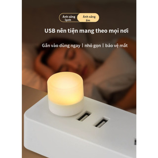 Đèn ngủ led mini USB bảo vệ mắt nhiều hình dễ thương