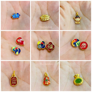 Charm vàng titan nhiều mẫu mic vòng tay đẹp bền ý nghĩa