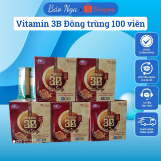 Vitamin 3B đông trùng-Bổ sung vitamin nhóm B hỗ trợ duy trì và hồi phục sức khỏe.