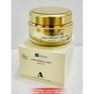 Kem massage mặt ANGILINA gold collagen skin care - massage whitening cream - HX1893