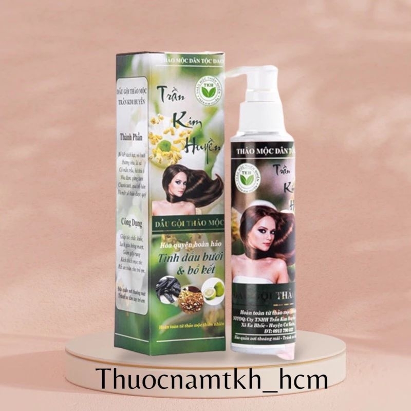 dầu gội thảo dược trần kim huyền