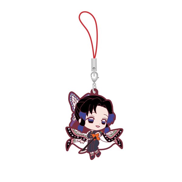 2516737 Móc khóa cao su Kimetsu no Yaiba - Bandai - Metsu! Capsule Rubber Mascot Vol 2 - Shinobu Kocho