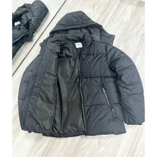 VNXK - Áo phao ZARA CK áo khoác nam 3 lớp chần bông siêu ấm có mũ