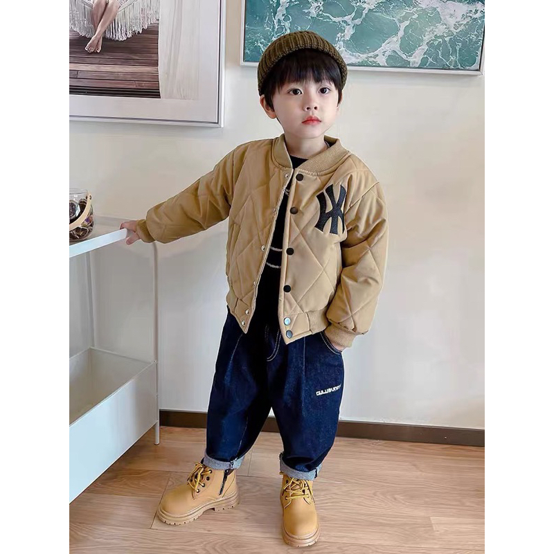 Áo phao trám bomber n.y bé trai