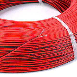 1m Dây điện đôi đỏ đen loại nhỏ AWG