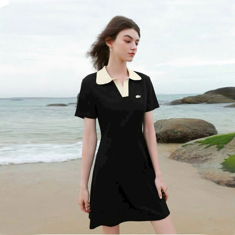Đầm polo Lacoste xinh