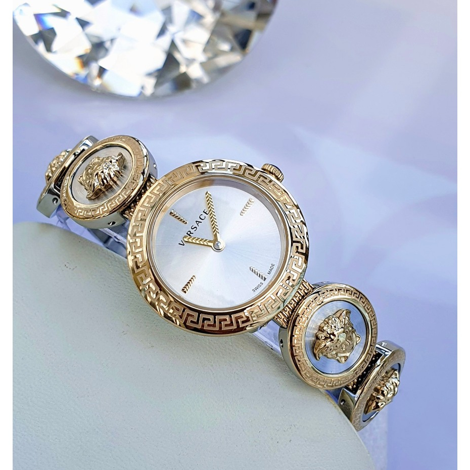 Đồng hồ nữ chính hãng Versace Stud Icon- Máy quartz pin Thụy Sĩ - Kính Sapphire