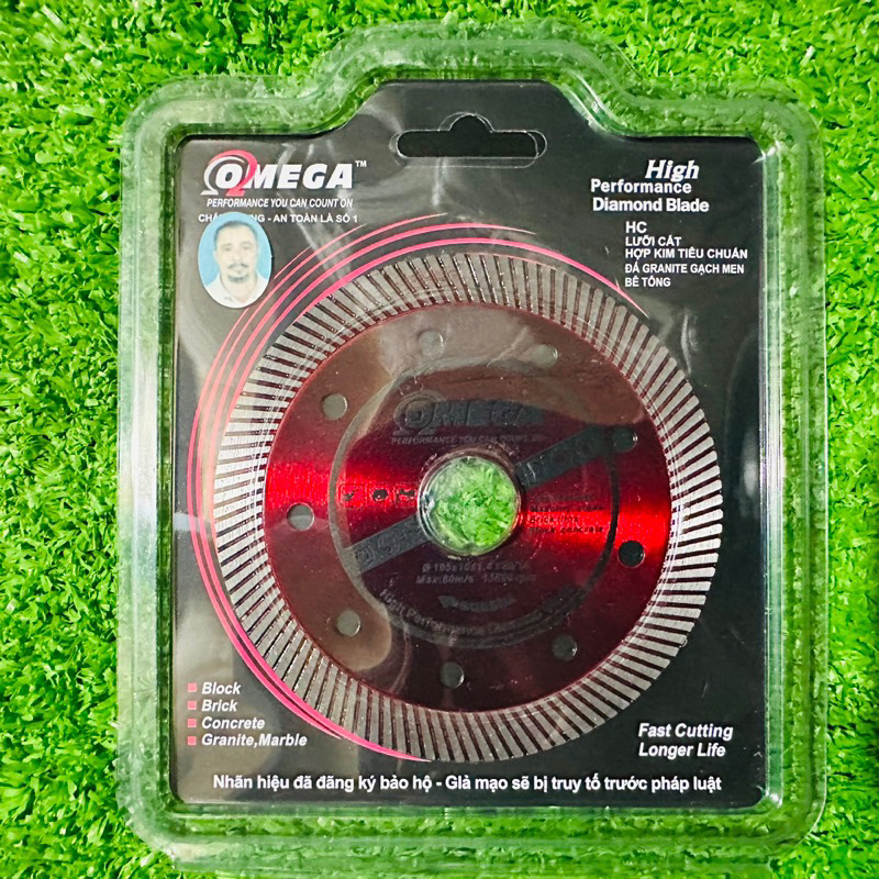 LƯỠI CẮT ĐA NĂNG OMEGA GẠCH ĐÁ HOA CƯƠNG MABLE GRANITE BÓNG KIẾNG XỊN