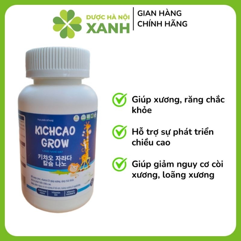 Kẹo Canxi KICHCAO cho bé