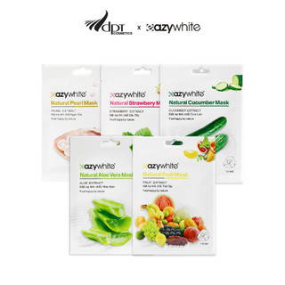 Combo 5 Mặt nạ cung cấp độ ẩm, giảm nhăn và dưỡng da trắng sáng EazyWhite 30g (Giao ngẫu nhiên)
