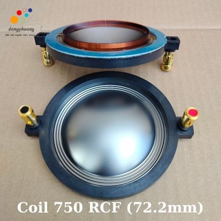 Coil treble 750 RCF (72.2mm) dây đồng tròn