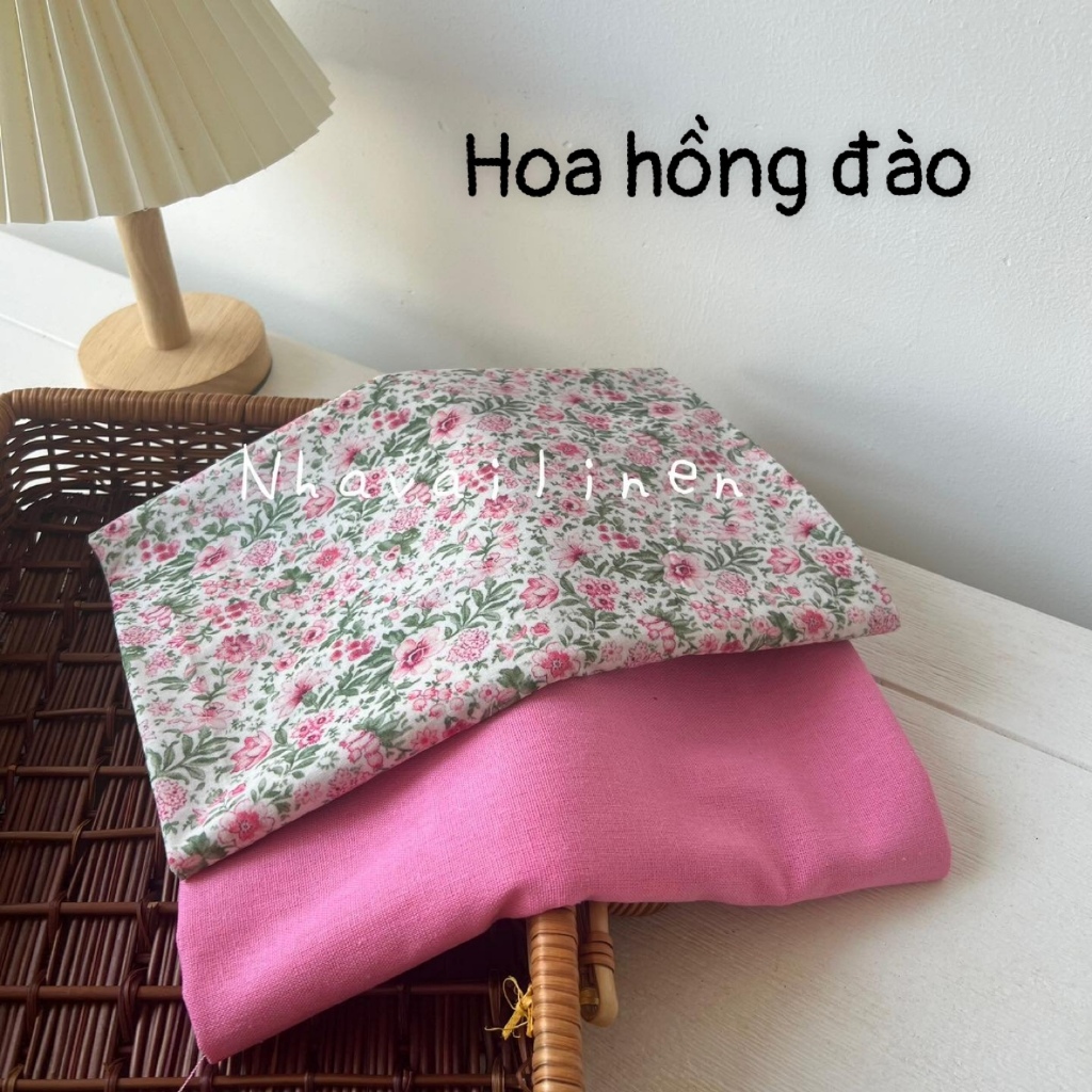 Vải Cotton Nhiều Hoạ Tiết Chất Liệu Cao Cấp Mềm Mại Thoáng Mát An Toàn Cho Da Nhạy - Nhà Vải Linen