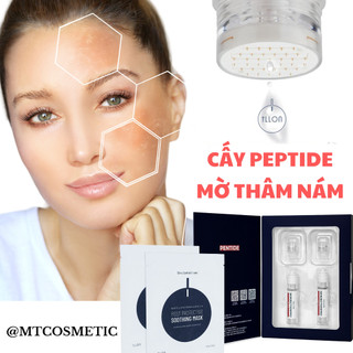 Combo cấy căng bóng peptide cho da nám, lão hóa - skinjection pro pentide - 2 ống cấy + 2 nạ illon
