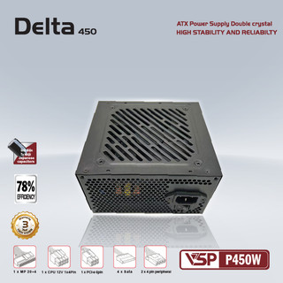 Bộ nguồn VSP Delta P450W