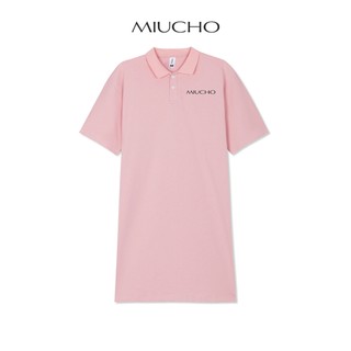 Đầm polo nữ dáng suông dài vải cotton bigsize DP001 in local brand