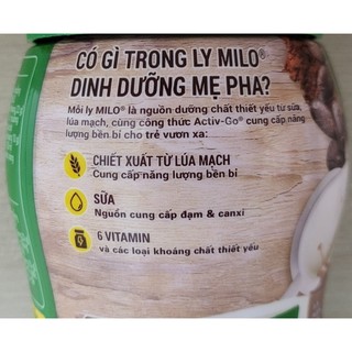 MILO - hủ 400g - THỨC UỐNG LÚA MẠCH / Active Go Barley Powder