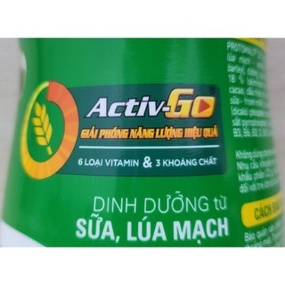 MILO - hủ 400g - THỨC UỐNG LÚA MẠCH / Active Go Barley Powder