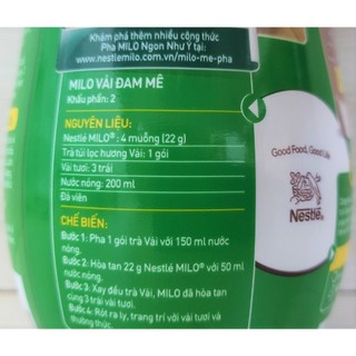 MILO - hủ 400g - THỨC UỐNG LÚA MẠCH / Active Go Barley Powder