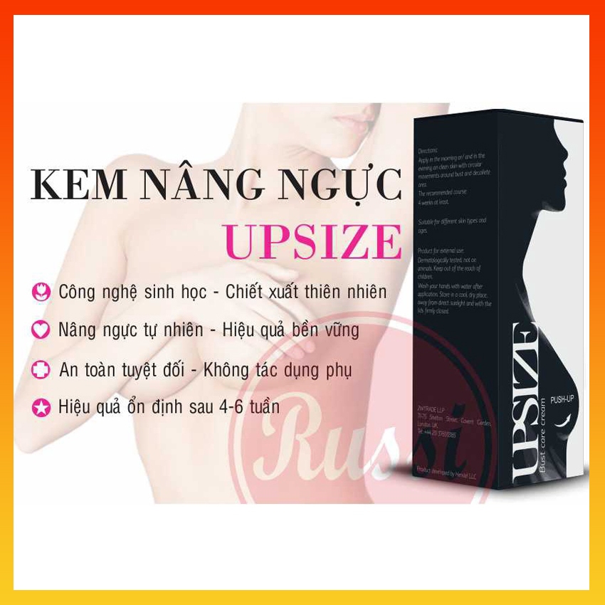 Kem Nâng Ngực Upsize Nga Nở Ngực Chống Chảy Xệ Làm Săn Chắc Tăng Kích Thước Vòng 1 Tăng 3-6 cm-LEMIOR