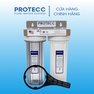 BỘ ĐÔI LỌC THÔ ⚡️ XẢ KHO ⚡️ 10 INCH 2 RON LỌC NƯỚC - BỘ LY ĐÔI LỌC NƯỚC , LỌC CẶN , RỬA RAU , NẤU ĂN - BỘ ĐÔI LỌC THÔ