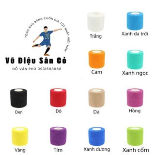 Băng Keo Thể Thao Hộp 24 Cuộn 5cm x4,5m Băng Keo Cao Su Non Tự Dính Bảo Vệ Cổ Chân, Băng Tay, Đầu Gối